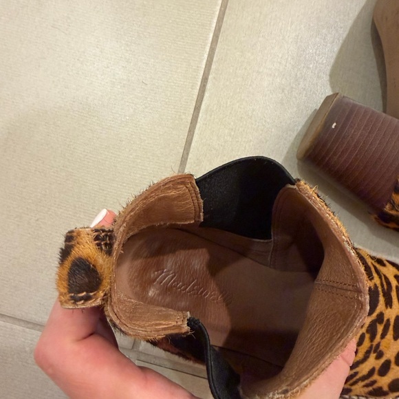 Madewell Leopard Print Booties - Picture 9 of 9